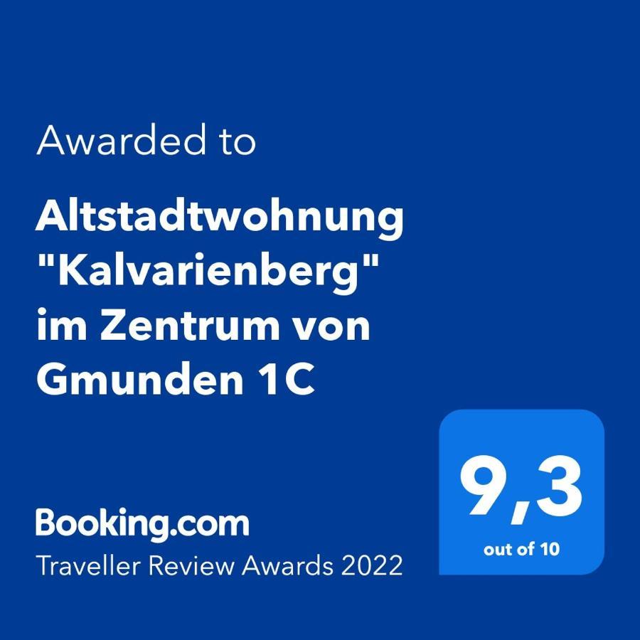 Altstadtwohnungen "Kalvarienberg 1C" & "Traunsee 3C" Im Zentrum Von Gmunden Eksteriør billede