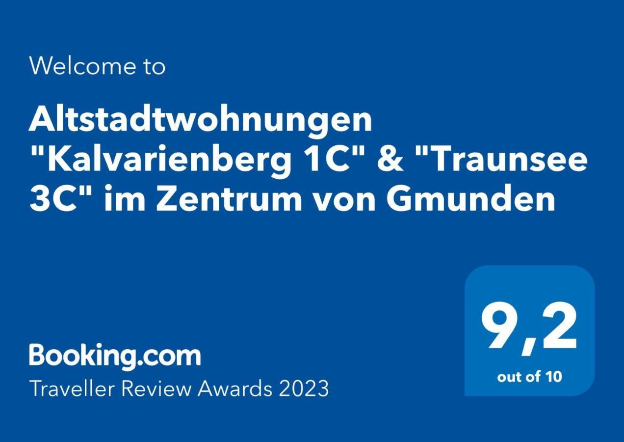 Altstadtwohnungen "Kalvarienberg 1C" & "Traunsee 3C" Im Zentrum Von Gmunden Eksteriør billede