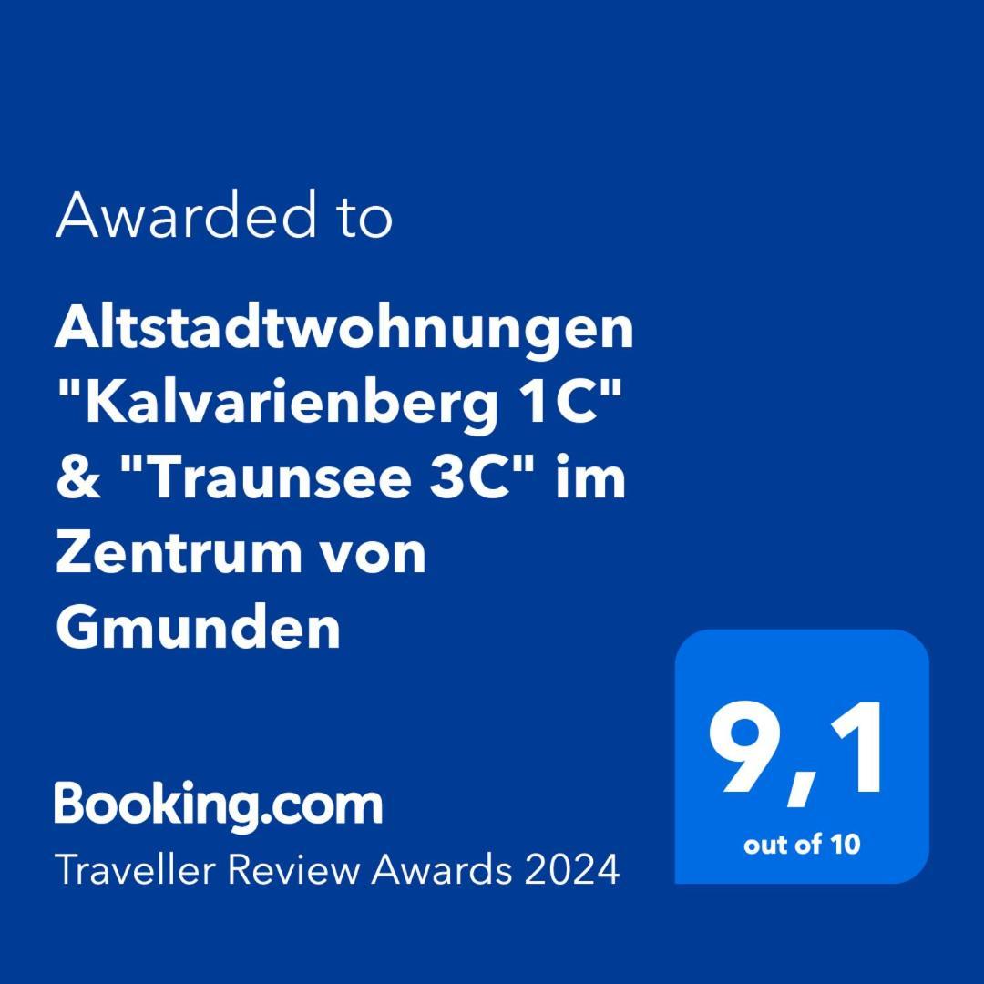Altstadtwohnungen "Kalvarienberg 1C" & "Traunsee 3C" Im Zentrum Von Gmunden Eksteriør billede